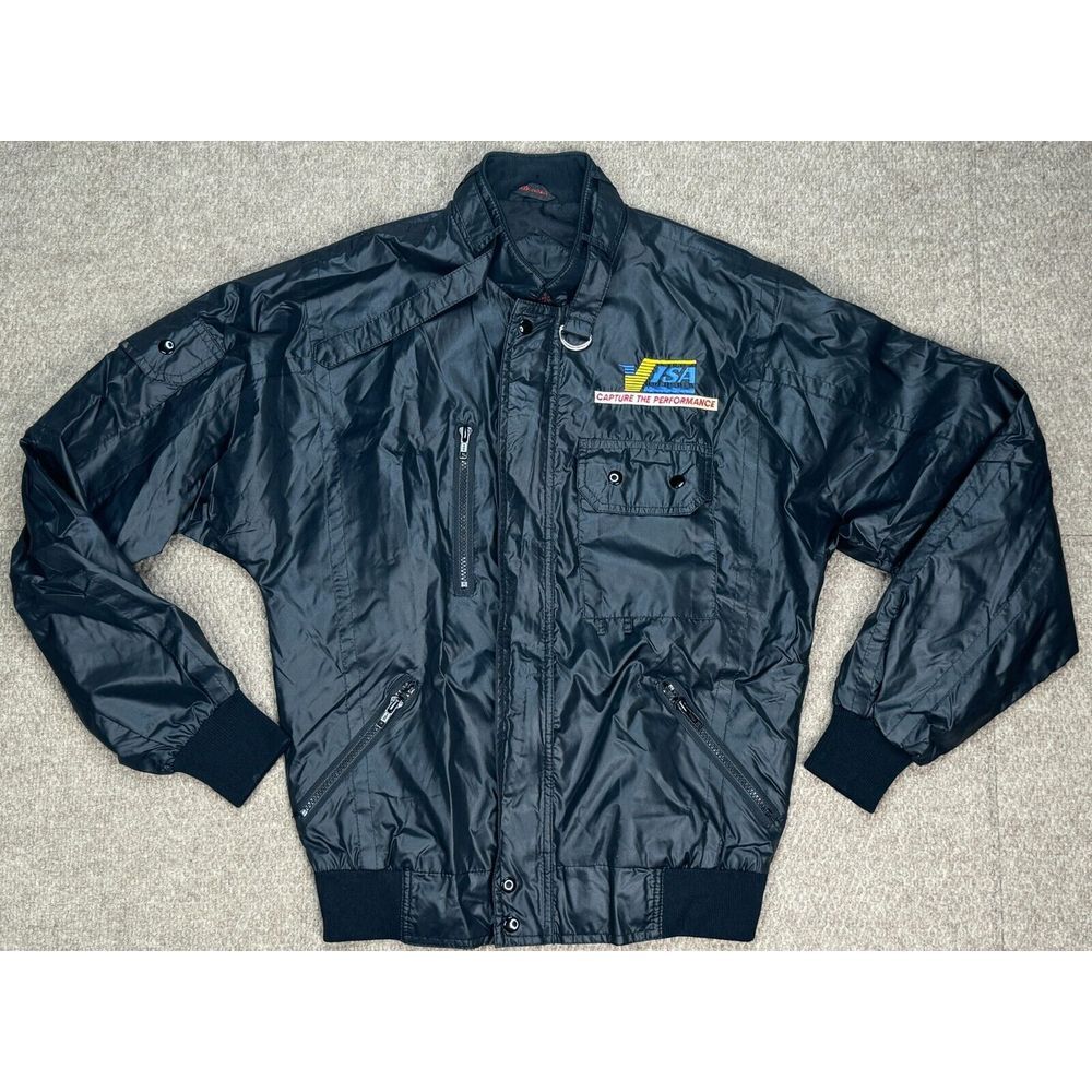 Upstream Racing Division Vintage Visa Capture The‎ Performance Jacket Size Small